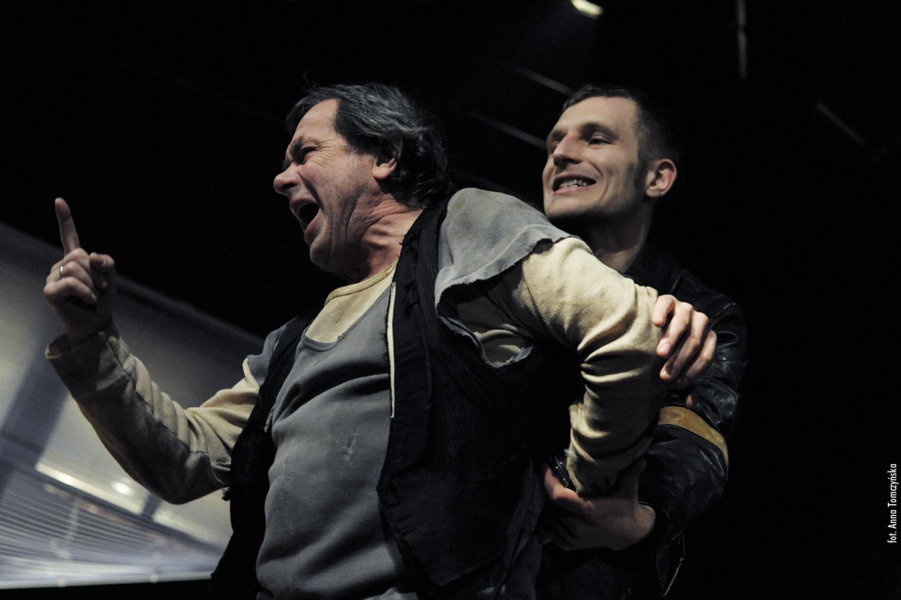 Dozorca/H.Pinter reż. Piotr Cieślak Teatr Narodowy/Warszawa